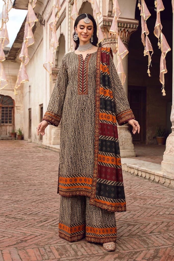 Ajrak Co-ord Set