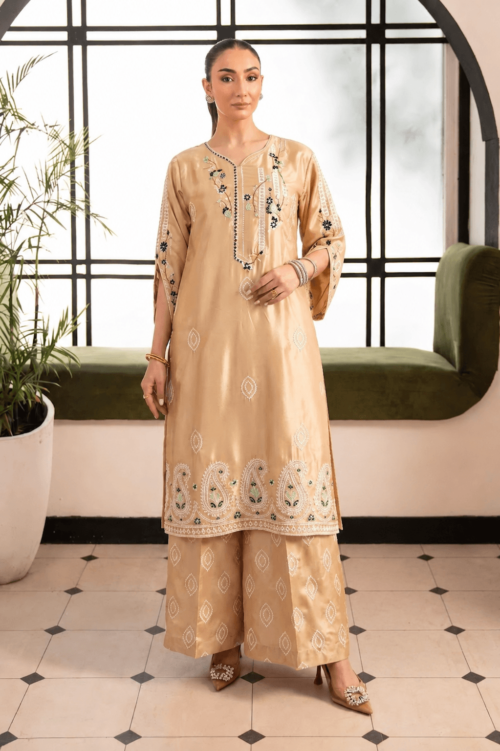 Zarrin Gold Co-ord