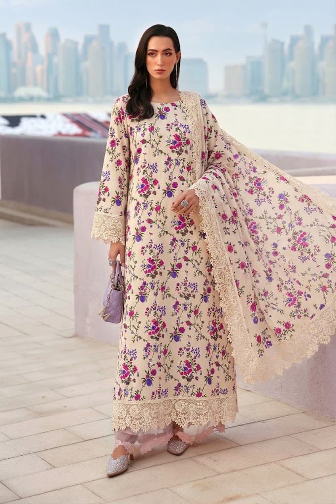 Bahaar Lace Suit