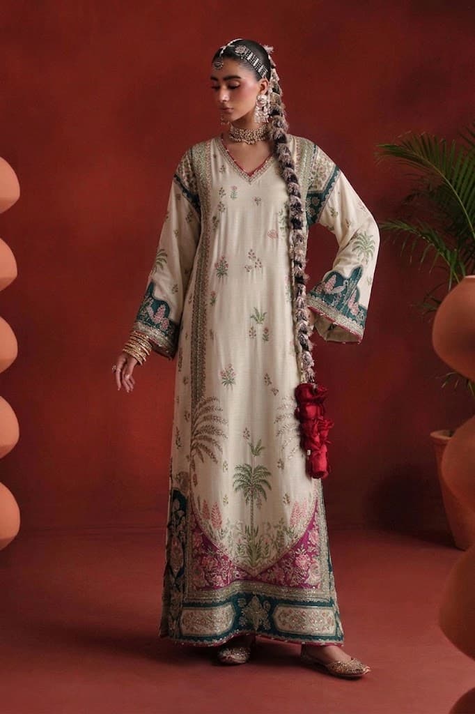 Gulbahar Palm Kurta
